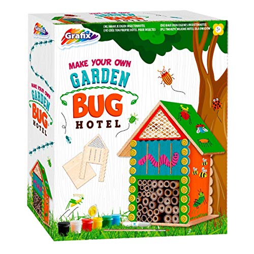 Grafix Haga y pinte su propio hotel de insectos de jardín