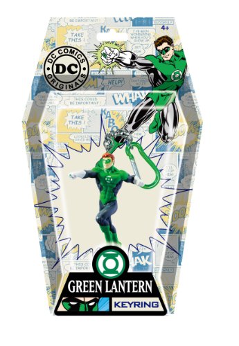 Green Lantern llavero mosqueton figura, 6 cm (Monogram MNGUDC45078)
