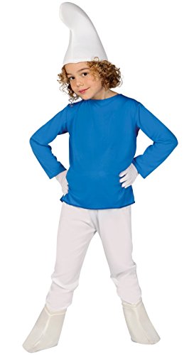 Guirca 81555 - Enanito Azul Infantil Talla 7-9 Años