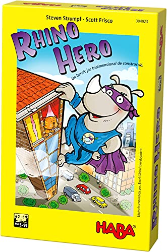 H304923 - Rhino Hero, JOC Infantil de taula Tridimensional. Més 5 anys