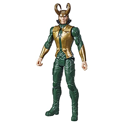 Hasbro Avengers - Loki (Action Figure 30 cm con Blaster Titan Hero Blast Gear)
