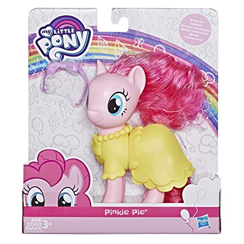Hasbro E5612 My Little Pony Pinkie Pie - Figura de poni con falda, camiseta y diadema (15 cm)