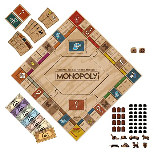 Hasbro Gaming Juego Monopoly: Edición Serie Rústica