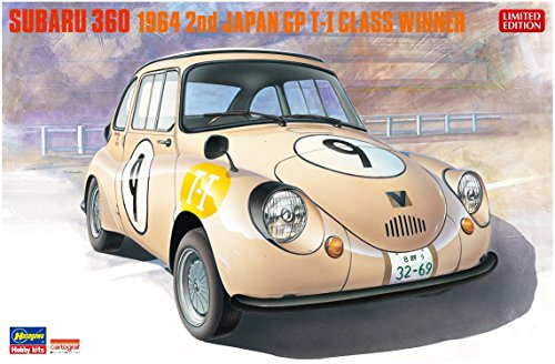 Hasegawa-1/24 Subaru 360, 1964 Japan GP plástico, Accesorios para Tren, Hobby, construcción de maquetas, Multicolor (020322)