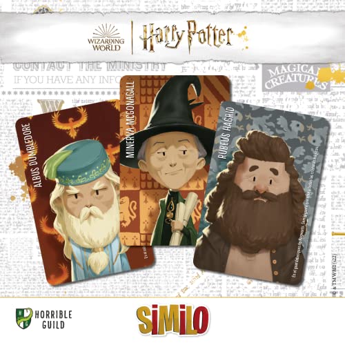 Horrible Games- Similo Harry Potter - Juego de Cartas en Español, Color (HGSI0007)