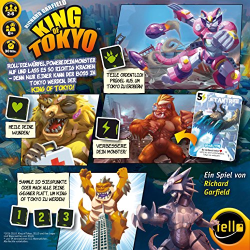Iello 513299 - King of Tokyo New Edition Aleman