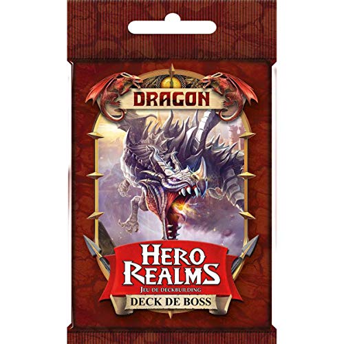 IELLO Hero Realms – Deck de Boss: Dragon – Booster 30 tarjetas VF