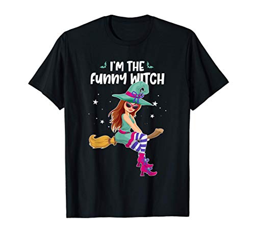 I'm the Funny Witch Funny Halloween Matching Group Costume Camiseta