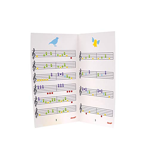 Janod - Confetti - Mi Primer Piano en Madera, Instrumento Musical para Niños, Juguete de Imitación y Estimulación Del Talento Musical - Desde Los 3 Años, J07618