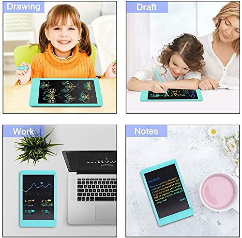 JOEAIS Tableta de Escritura LCD Color 8,5 Pulgadas Doodle Tabler de Escritura electrónica Tablero de Dibujo Digital Tableta de Dibujo gráfico Adecuado para niños, hogar, Escuela, Oficina (Azul)