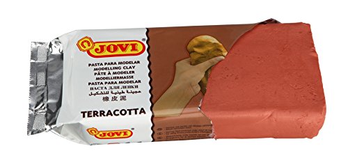 Jovi- Pasta para modelar Air Dry; Terracota natural, 1 Kg (89)
