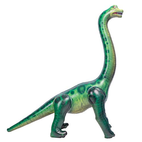 JOYIN 122CM Juguete de Inflable Dinosaurio Brachiosaurus para Decoraciones de Fiesta en la Piscina