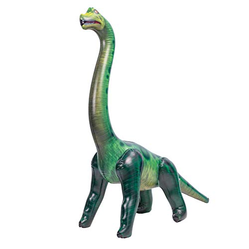 JOYIN 122CM Juguete de Inflable Dinosaurio Brachiosaurus para Decoraciones de Fiesta en la Piscina