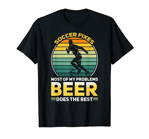 Juego de fútbol feliz Victory Ball Games Beer Malt Brewery Camiseta