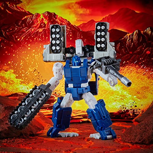 Juguetes Transformers Figura de acción WFC-K32 Autobot Pipes de Generations War for Cybertron: Kingdom Deluxe, a Partir de 8 años, 14 cm