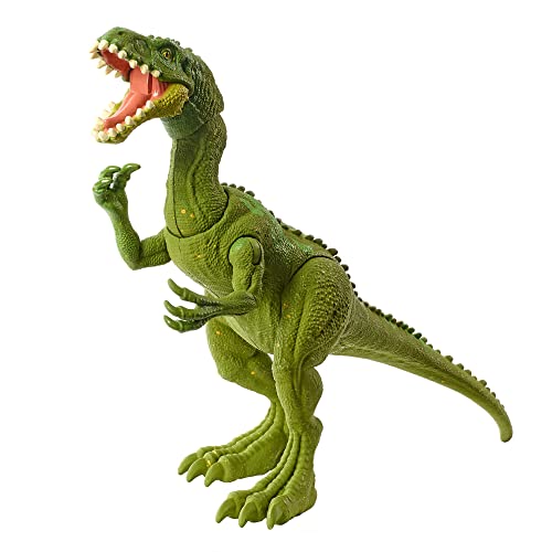 Jurassic World Fuerza Feroz Masiakasaurus Dinosaurio articulado, figura de juguete para niños (Mattel HBY68)