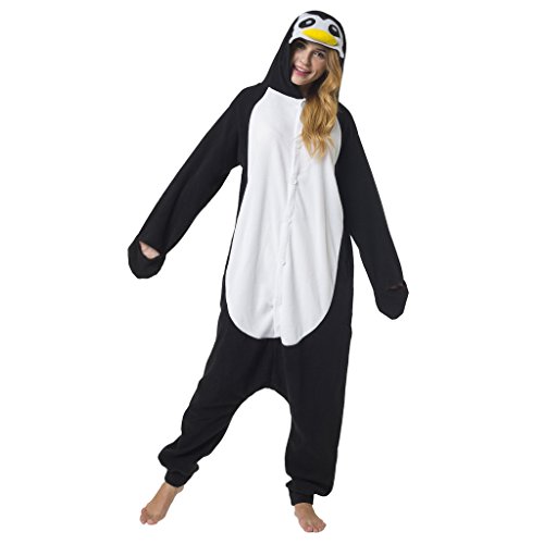Katara (10+ Modelos) Kigurumi Pijamas Disfraz Animal Halloween Adultos Pingüino Talla 155-165cm , color/modelo surtido