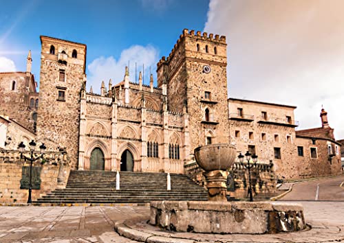 Lais Puzzle Real Monasterio de Santa María de Guadalupe, Provincia de Cáceres, Extremadura, España 500 Piezas