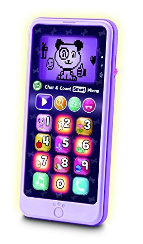 LeapFrog- Chat and Count Smart Phone Juguete de Aprendizaje, Multicolor, Talla única (Vtech Electronics 603763)