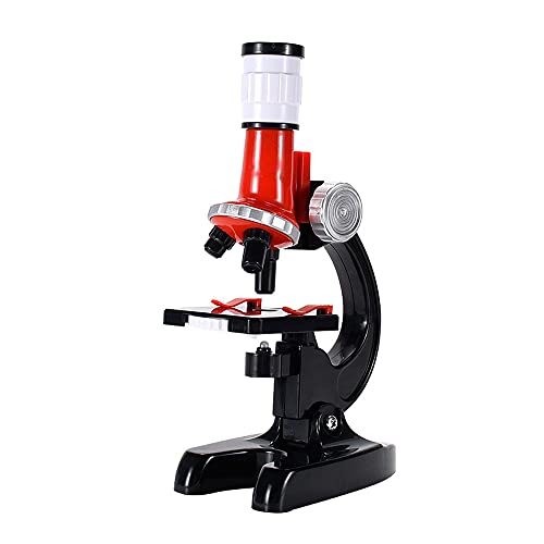 Lechnical Microscopio de 1200 veces, equipo de experimentos de ciencia biológica para escuela primaria, juguetes educativos para niños, Kit de microscopio