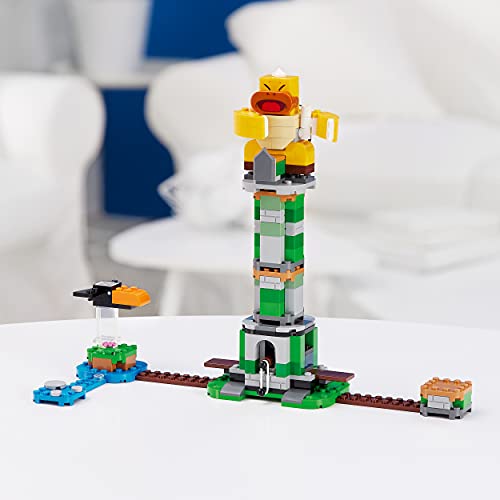 LEGO 71388 Super Mario Set de Expansión: Torre bamboleante del Hermano Sumo Jefe, Juguete de Construcción para Niños
