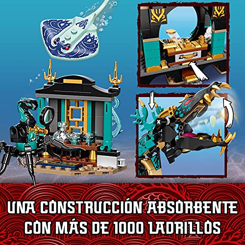 LEGO 71755 Ninjago Templo del Mar InfinitoJuguete de Construcción para Niños 9 Años con Mini Figuras de los Ninjas
