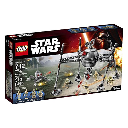 LEGO Star Wars 75142 Homing Spider Droid - Juego de Mesa de Juguete