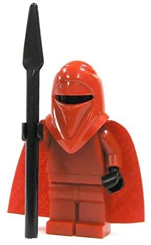 LEGO Star Wars: Imperial De La Guardia Real Minifigura Con Lanza De Negro
