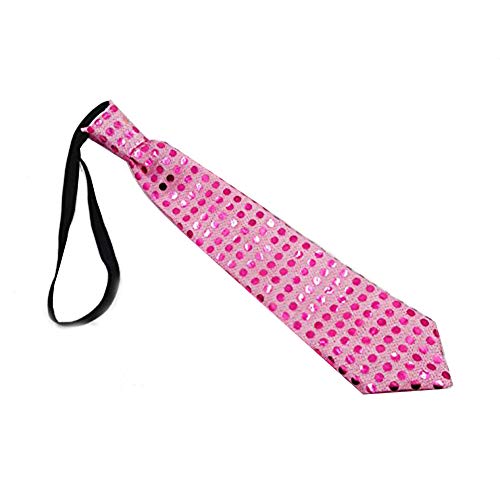 Leikance - Corbata de flash con luces LED brillantes y brillantes, para decoración de fiestas