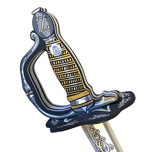 Liontouch 16000LT Z-Espada de Juguete de Espuma del bandolero Z para niños | Forma Parte de la línea de Disfraces para niños
