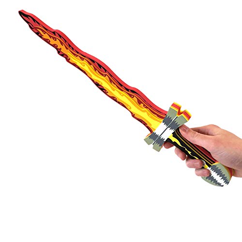 Liontouch 189LT Espada de Fuego de Juguete de Espuma para niños | Juego de fantasía para niños