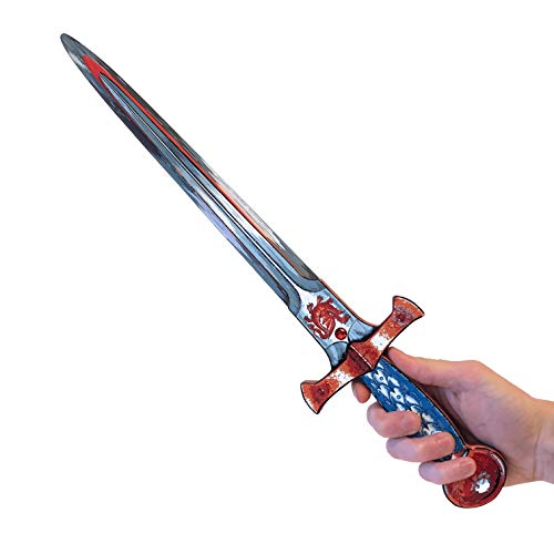 Liontouch 29300LT Espada de Juguete de Espuma Caballero Dragón Ámbar para niños | Forma Parte de la línea de Disfraces para niños