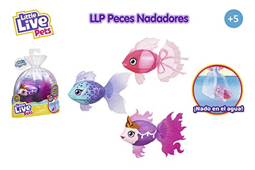 Little Live Pets- Llp Aquaritos S1 Mascota interactiva, Multicolor, Talla Única (Famosa LP101110)