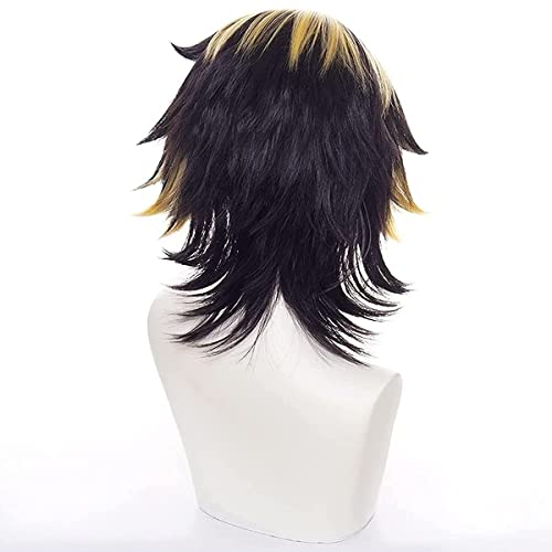 Lshpresx Pelucas de Cosplay de, disfraz de Anime, pelo sintético con red de peluca gratis