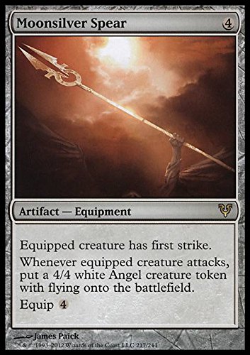 Magic: the Gathering - Moonsilver Spear (217) - Avacyn Restored by Magic: the Gathering