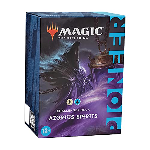 Magic: The Gathering Pioneer Challenger Deck 2021 - Azorius Spirits (Blanco-Azul)