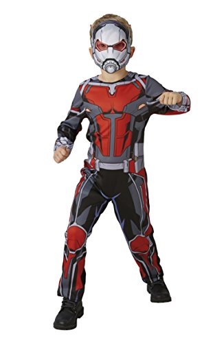 Marvel - Disfraz de Ant-Man para niños, infantil 5-6 años (Rubie's 640486-M) , color/modelo surtido