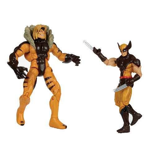 Marvel Universe XMen First Class Action Figure 2Pack Wolverine Sabretooth