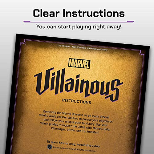 Marvel Villainous Infinite Power Board Game
