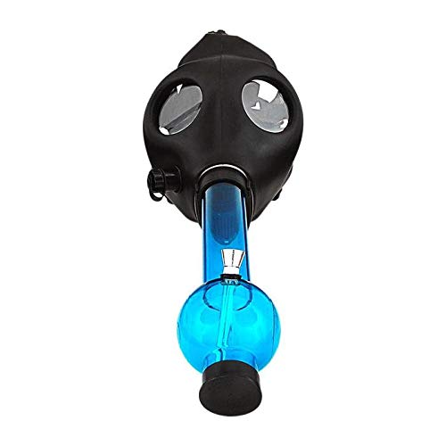 Máscara de gas de silicona Fumar Negro Sólido Bong