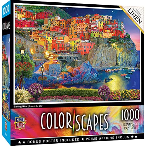 MasterPieces 71803 Colorscapes Evening Glow Puzzle, multicolor, 19.25 pulgadas x 26.75 pulgadas