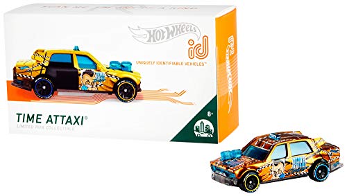 Mattel - Hot Wheels ID Vehículo de juguete, coche Time Attaxi, +8 años ( FXB30)