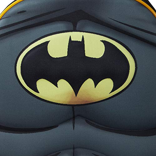 Mochila de Batman 3D con capa plegable para niños DC Comics, Negro (Negro) - LBAMZMPN1164