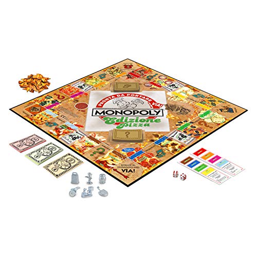Monopoly Pizza, multicolor, versión italiana