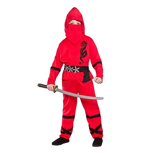 Ninja Nino Disfraz Talla 11-13 años (146-158cm)
