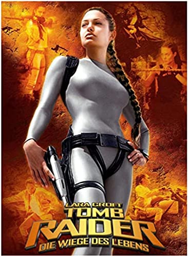 NNNBNB Rompecabezas de Madera de 1000 Piezas Tomb Raider Movie Puzzles Juguetes educativos para Adultos Regalo de cumpleaños