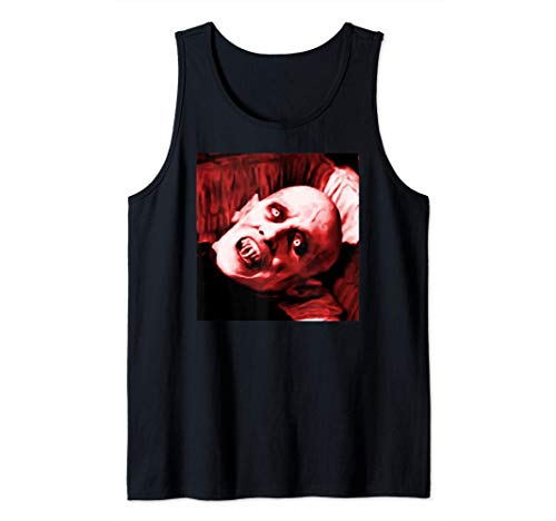 Nosferatu Vampire Bloody Fangs Horror Halloween Camiseta sin Mangas