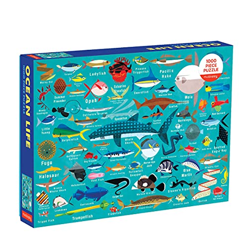 Ocean Life: 1000 Piece Puzzle