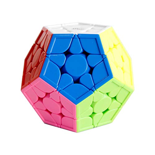 OJIN Yongjun YJ MGC 3x3 Megaminx Dodecaedro M Magic Cube Smooth Twist Puzzle Cubo Juguetes Especiales con trípode (Sin Etiqueta)