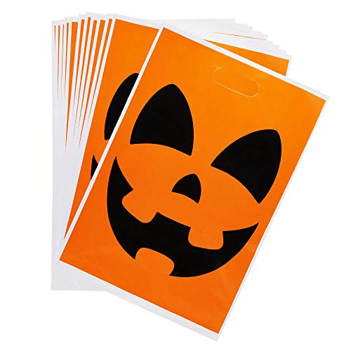 Paquete de 72 Bolsas de Regalos de Halloween para Truco o Trato, Regalos de Fiesta de Halloween, Bolsas de Golosinas Caramelos Dulces